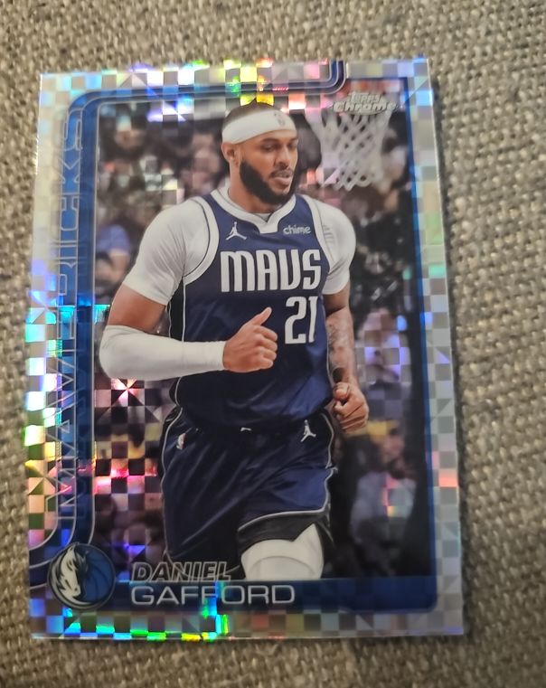 2025-26 Topps Chrome #78 Daniel Gafford — front