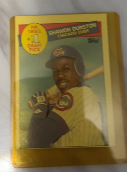 1985 Topps #280 Shawon Dunston — front
