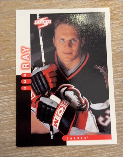 1997-98 Score #242 Rob Ray — front
