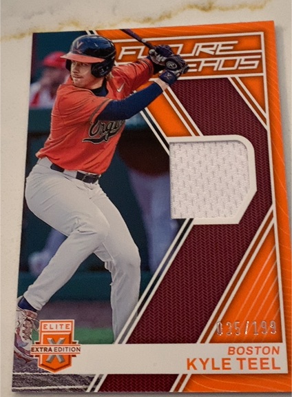 2023 Panini Elite Extra Edition Future Threads #FT-KT Kyle Teel — front