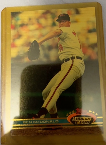 1991 Topps Stadium Club #264 Ben McDonald — front