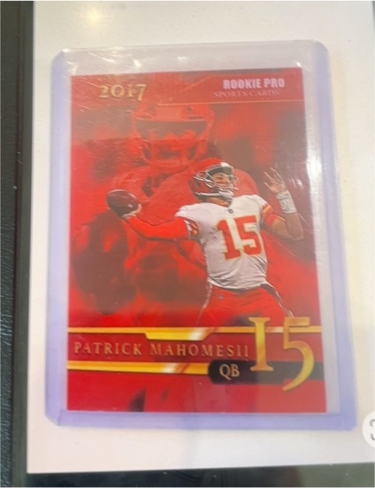 2017 Rookie Pro Cards #15 Patrick Mahomes II — front