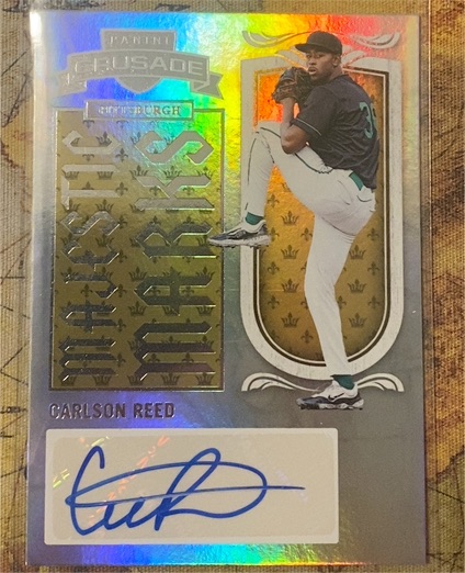 2025 Panini Crusade #5 Carlson Reed — front