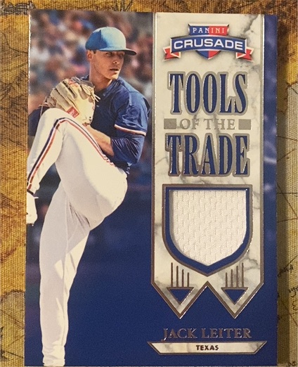 2025 Panini Crusade Tools of the Trade #TTS-JLE Jack Leiter — front