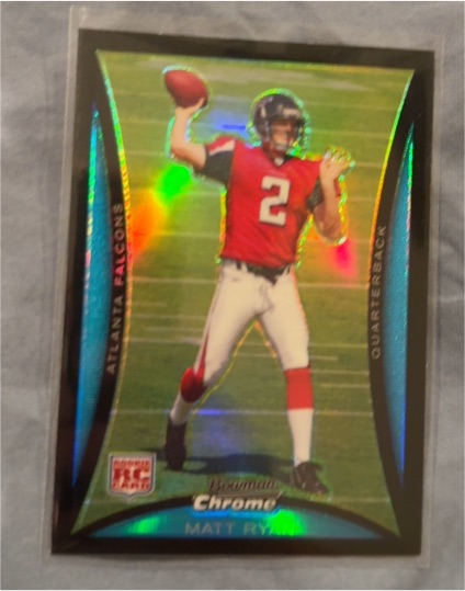 2008 Bowman Chrome #BC59 Matt Ryan — front