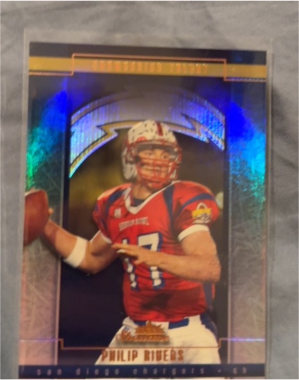2004 Fleer Showcase #591 Philip Rivers Rookie Card — front