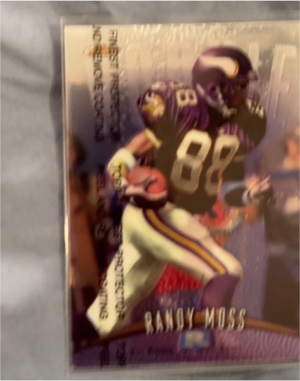 1998 Topps Finest #135 Randy Moss — front