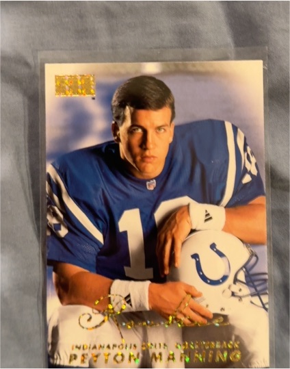 1998 Skybox Premium #231 Peyton Manning — front