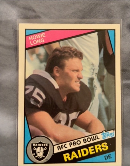 1984 Topps #111 Howie Long — front