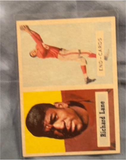 1957 Topps #85 Richard Lane — front