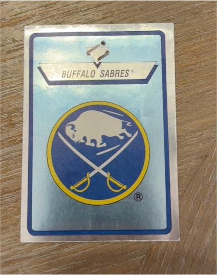 1990-91 Panini #27 Buffalo Sabres — front
