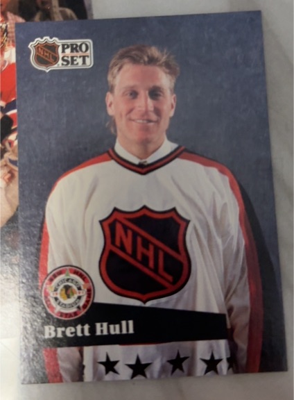 1991-92 Pro Set #290 Brett Hull — front