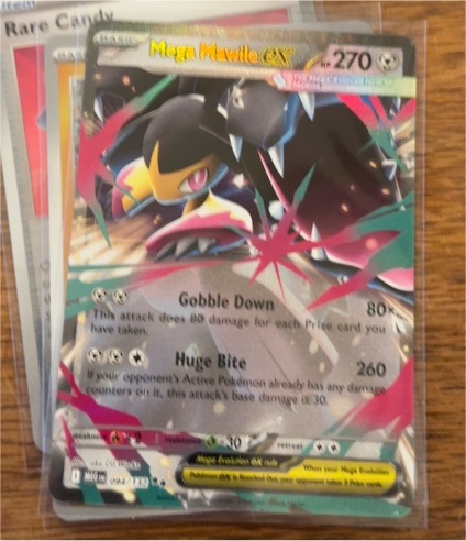2016 Pokemon ME01 Mega Evolution #094 Mega Mawile GX — front