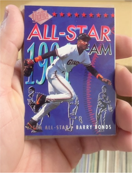 1994 Fleer Ultra All-Star Team #16 Barry Bonds — front