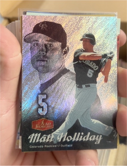 2006 Fleer Flair Showcase #5 Matt Holliday — front