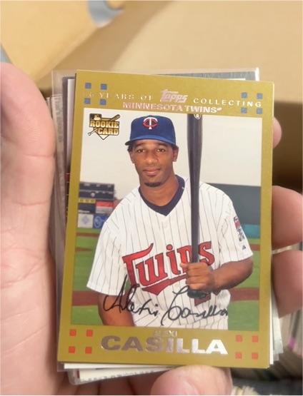 2007 Topps #621 Alexi Casilla — front