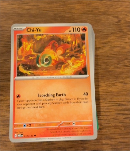 2023 Pokémon Mega Evolution #031 Chi-Yu — front