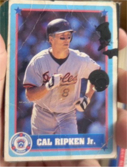 1990 Score #8 Cal Ripken Jr. — front