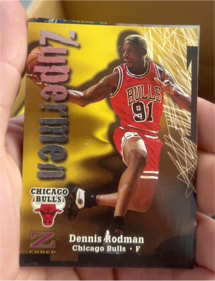 1997-98 SkyBox Z-Force #192 Dennis Rodman — front