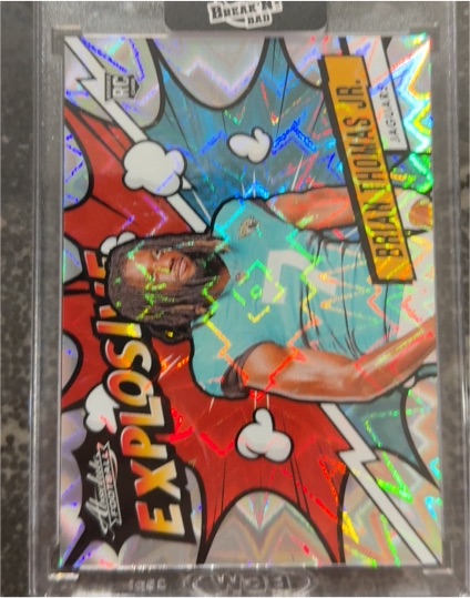 2024 Panini Absolute Explosive #EX-BTJ Brian Thomas Jr. — front
