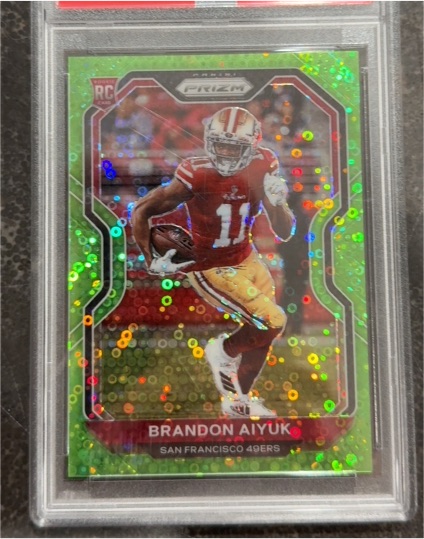 2020 Panini Prizm #301 Brandon Aiyuk — front