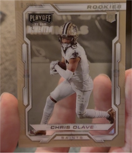 2022 Panini Chronicles Playoff Momentum Rookies #PMR-9 Chris Olave — front