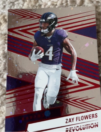 2025 Panini Revolution #16 Zay Flowers — front