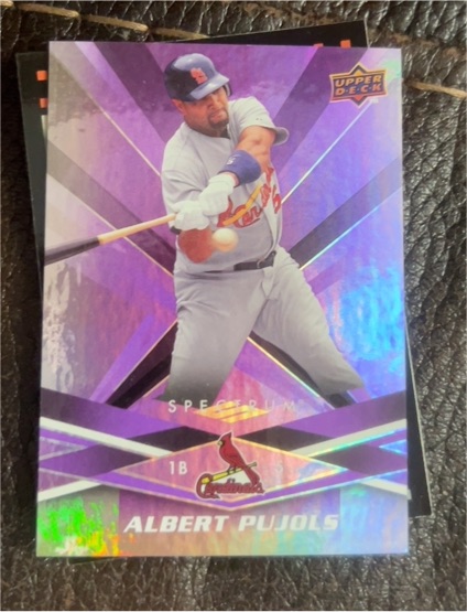 2009 Upper Deck Spectrum #87 Albert Pujols — front