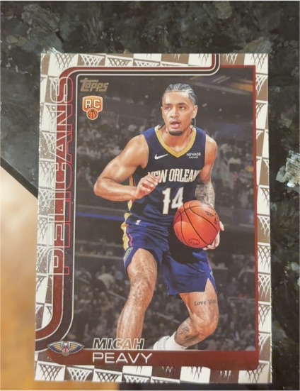 2025-26 Topps #241 Micah Peavy — front