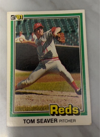 1981 Donruss #422 Tom Seaver — front