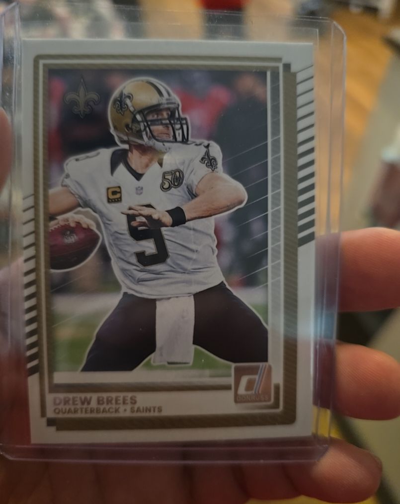 2025 Donruss #285 Drew Brees — front
