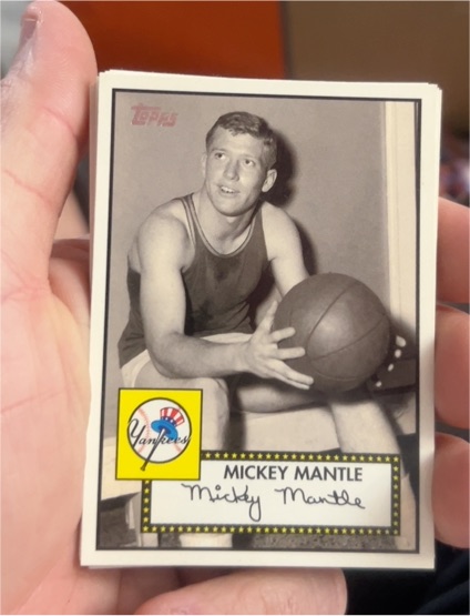 2007 Topps Mickey Mantle Story #MMS6 Mickey Mantle — front