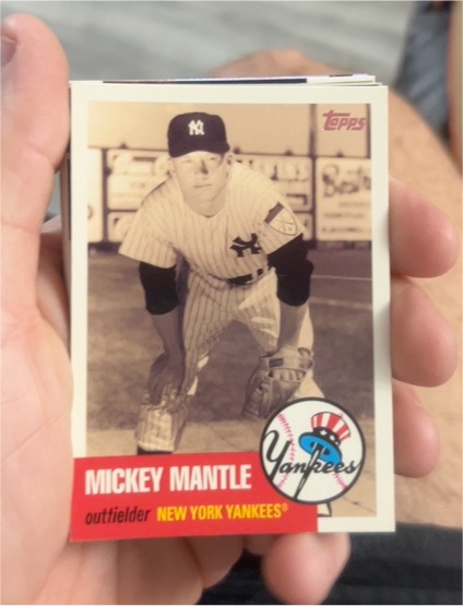 2007 Topps Mickey Mantle Story #MMS28 Mickey Mantle — front