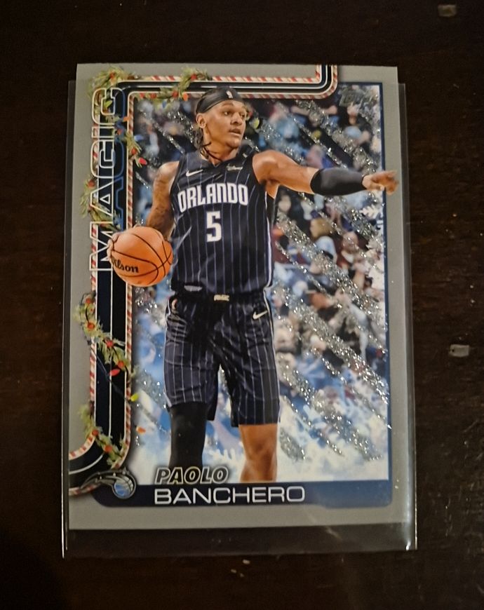 2025-26 Topps Holiday #H68 Paolo Banchero — front