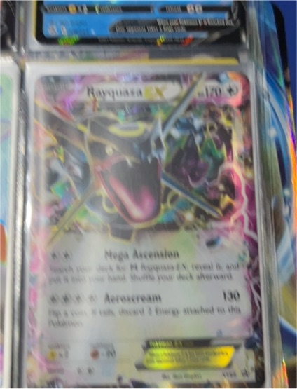 2015 Pokémon TCG Rayquaza EX #XY69 — front