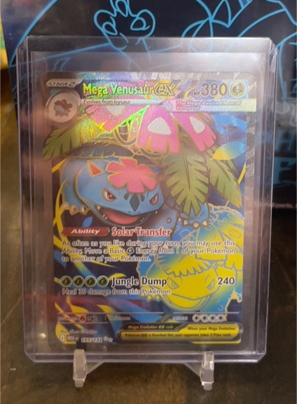 2025 Pokémon TCG Mega Venusaur EX #155 — front