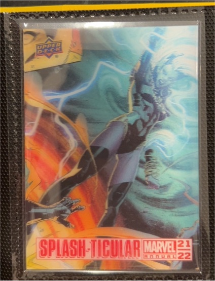 2021-22 Upper Deck Marvel Annual Splash-Ticular #21 — front