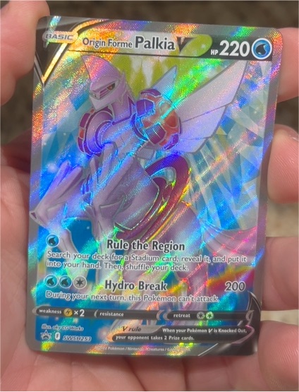 2021 Pokémon SSP252 Origin Forme Palkia — front