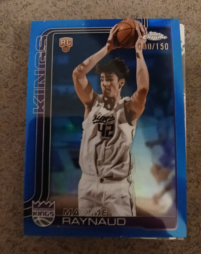 2025-26 Topps Chrome #293 Maxime Raynaud — front