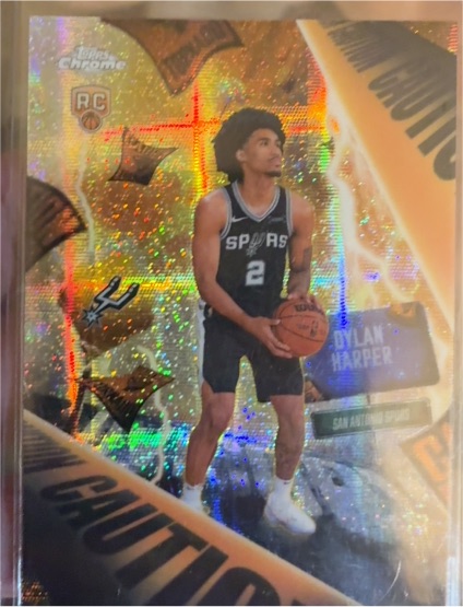 2025-26 Topps Chrome #AD-2 Dylan Harper — front