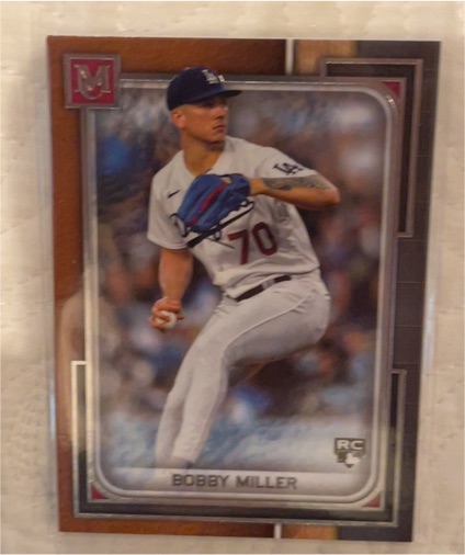 2023 Topps Museum Collection #22 Bobby Miller — front