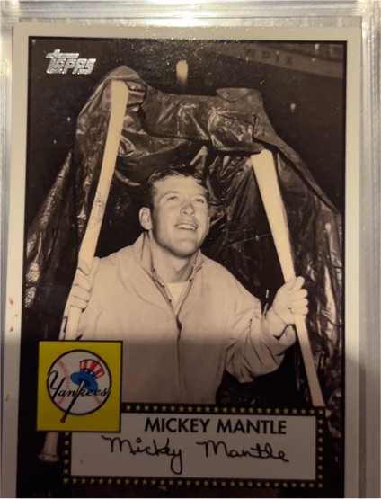 2007 Topps Mickey Mantle Story #MMS13 Mickey Mantle — front