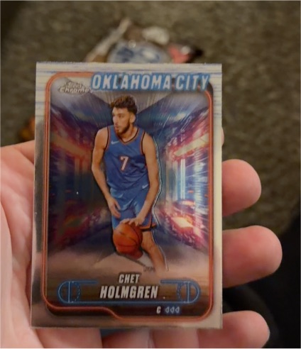 2024-25 Topps Chrome #99 Chet Holmgren — front