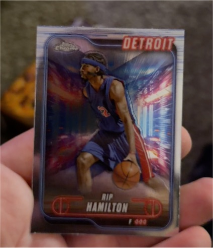 2024-25 Topps Chrome #65 Rip Hamilton — front