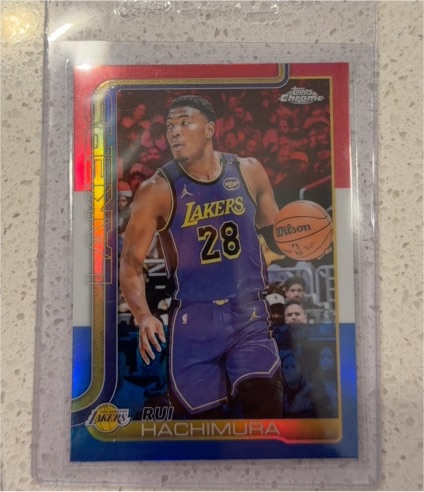 2025-26 Topps Chrome #148 Rui Hachimura — front