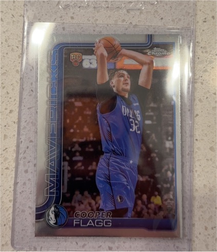 2025-26 Topps Chrome #251 Cooper Flagg — front