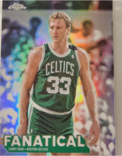 2025-26 Topps Chrome #FAN-7 Larry Bird Fanatical — front