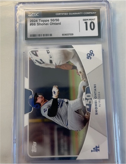 2024 Topps 50/50 #98 Shohei Ohtani — front