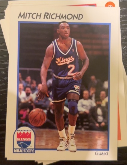 1991-92 Hoops McDonald's #37 Mitch Richmond — front