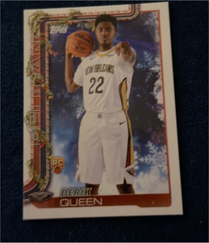 2025-26 Topps #213 Derik Queen — front